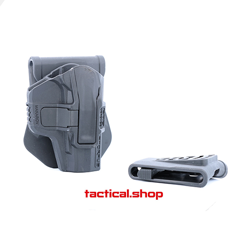 SC MAK RH L1 - Polymerové pouzdro Scorpus na Makarov pro praváka bez pojistky (pádlo i průvlek) černé