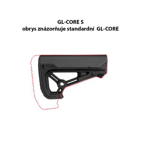 GL-CORE S - Samostatná pažba GL-CORE S kompaktnějších rozměrů - černá