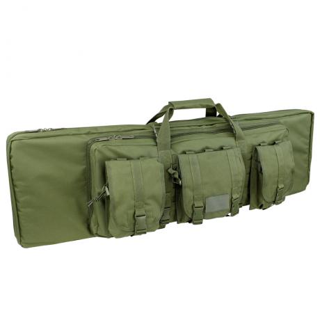 151-001 - Transportní taška na dvě dlouhé zbraně 90 cm - zelená