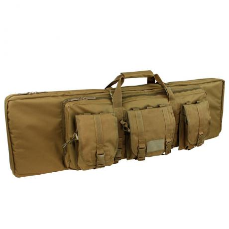 151-498 - Transportní taška na dvě dlouhé zbraně 90 cm - písková