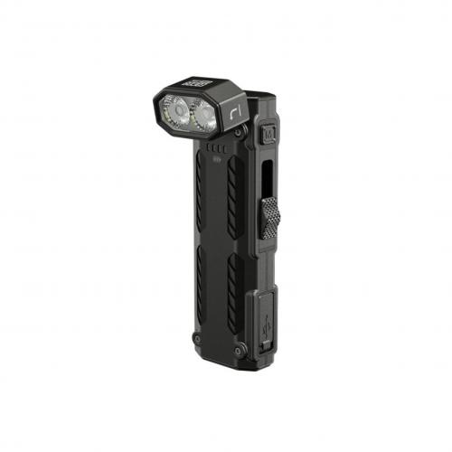 EDC09 - Ruční EDC svítilna s náklopnou hlavou, 4 režimy, až 1600 lm