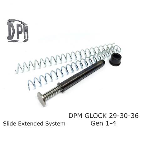 MS-GL/6 - Vratná pružina s redukcí zpětného rázu DPM pro Glock 29/30/36 Subcompact