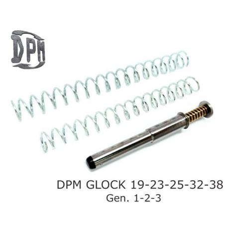MS-GL/2 - Vratná pružina s redukcí zpětného rázu DPM pro Glock 19/23/25/32/38 (GEN 3)