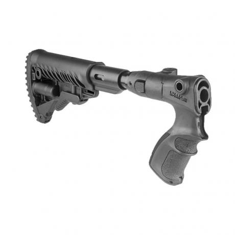 AGR-F870 FK SB - Teleskopická sklopná pažba s absorberem a pistolovou rukojetí pro Remington 870 černá